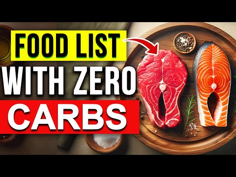 Amazing ZERO CARB Food List that Keeps Keto and Ketosis SIMPLE and EASY Amazing ZERO CARB Food List that Keeps Keto and Ketosis SIMPLE and EASY
